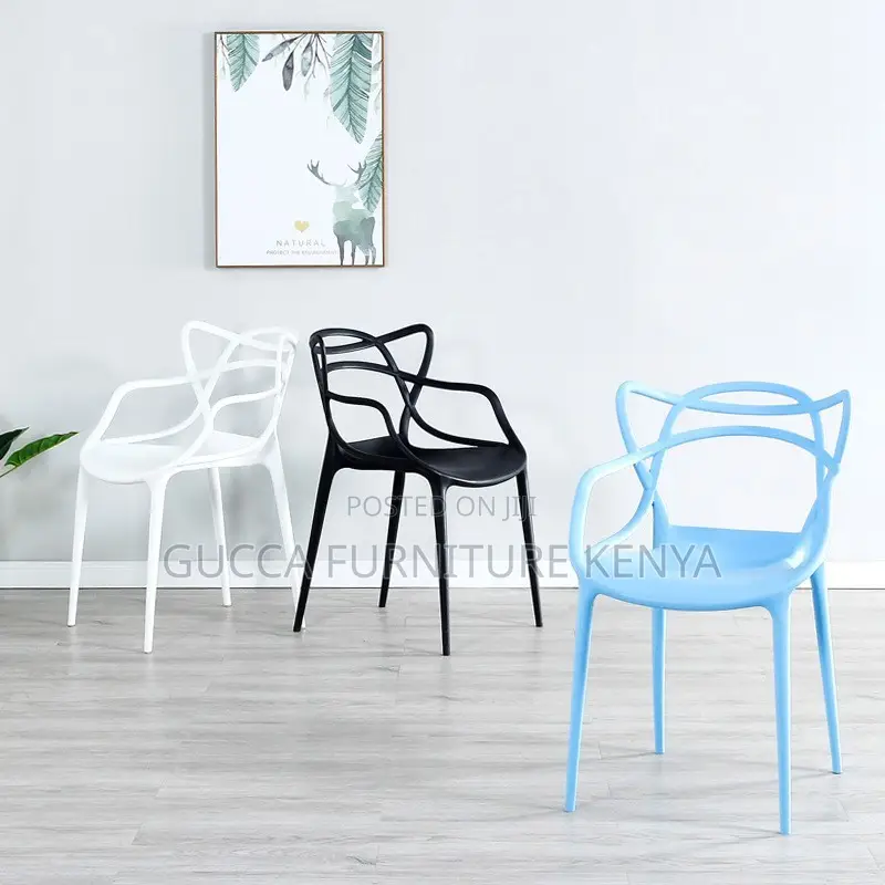 Stackable Plastic Outdoor Dining Chair