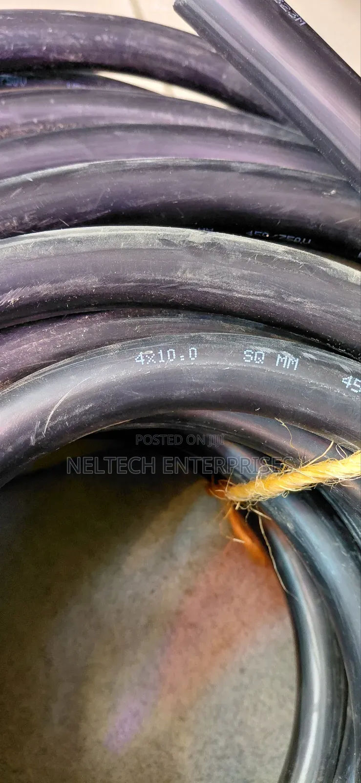 Flex Cable 10mm 4 Core Yts4