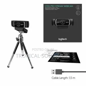 Logitech C922 Pro Tripod Webcam