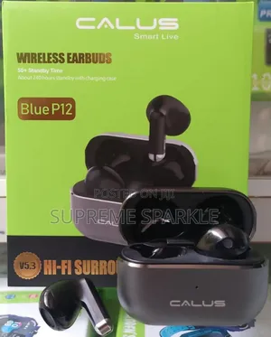 Calus Blue P12 Wireless Earbuds.