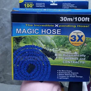 Magic Expandable Hose Pipe 100 Feet/30 M With Spray Nozzle 