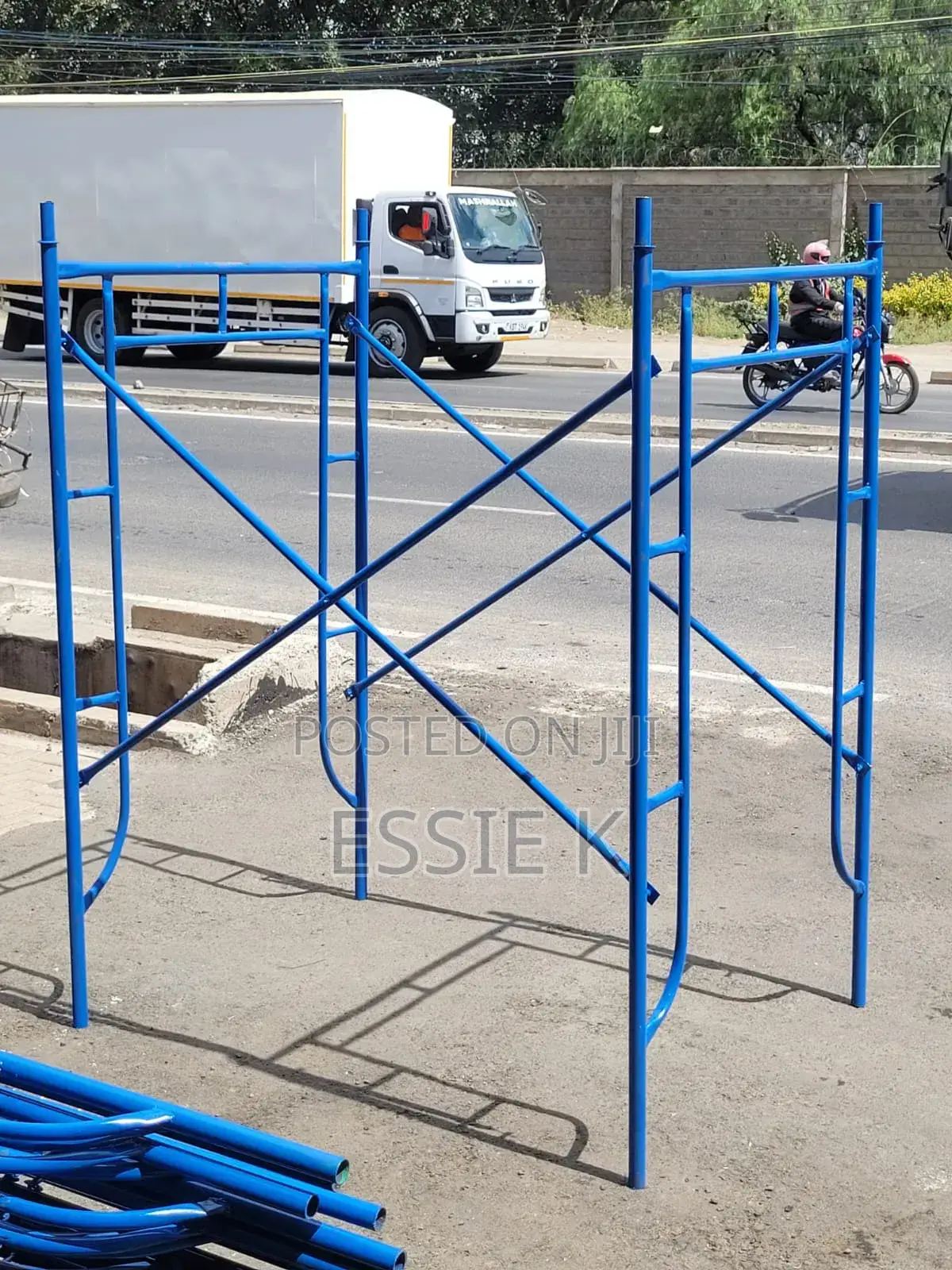 Rust Resistant Safety Scaffolding Ladders