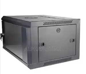 Steel-Framed Lockable Door ,6u Wall Mount Cabinet 530x400x300
