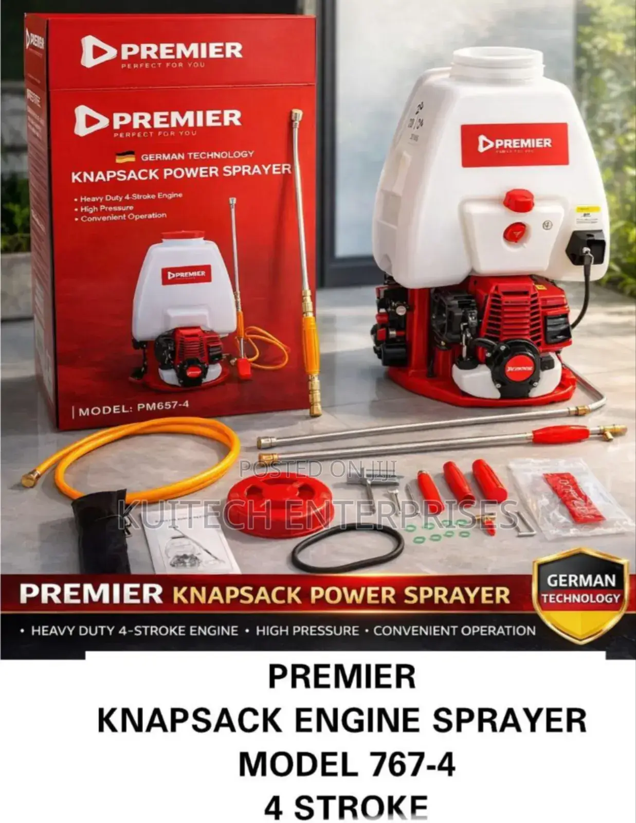 4 Stroke Knapsack Sprayer/ Premier Knapsack Sprayer