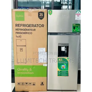 Syinix 210 LTRS Double Door Fridge With Water Dispenser