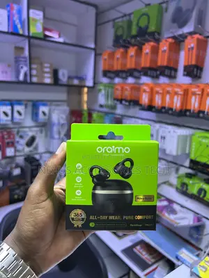 Oraimo Opensnap Opn-373 Clipon Wireless Earbuds–Open Ear Bluetooth