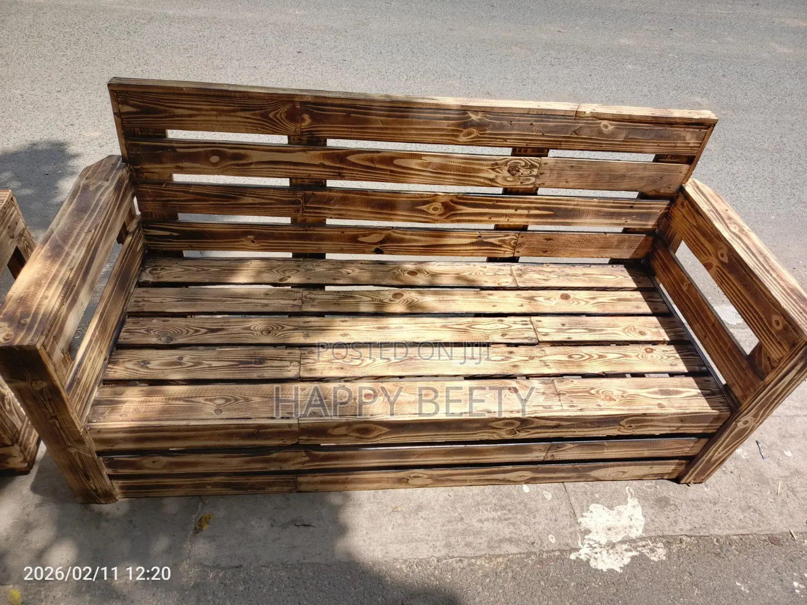 2 Seater Pallet Seat