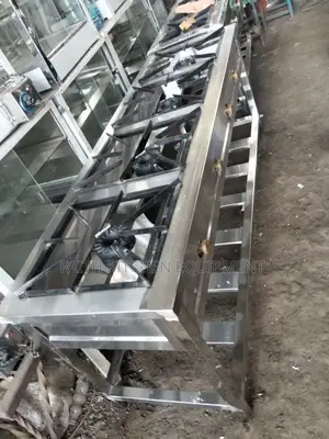 4 Burner Stainless Steel Gas Cooker