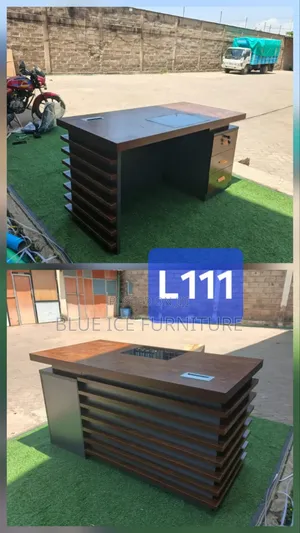 Imported 1.4m Executive Desk With Storage