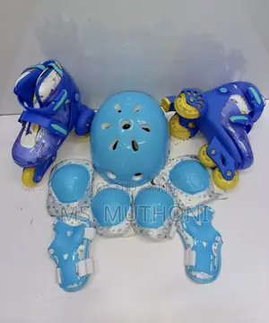 Boys  Training Roller Skate With Full Protection Set Trainer Skates
