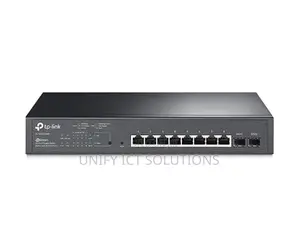 Tp-Link 8-Port Gigabit Smart Poe+ Switch With 2 SFP Slots