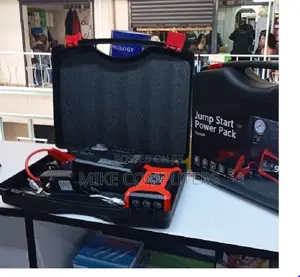 Car Jump Starter With Smart Protection, Usb Charger Inflator Pump