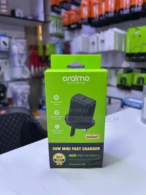 Oraimo Powercube 202 20w Mini Fast Charger – Usb-C Pd Type C