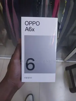 New Oppo A6x 128 GB Black