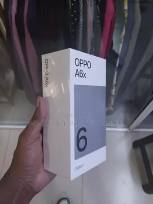 New Oppo A6x 128 GB Black