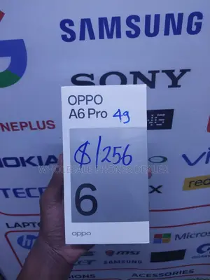 New Oppo A6 Pro 256 GB Black