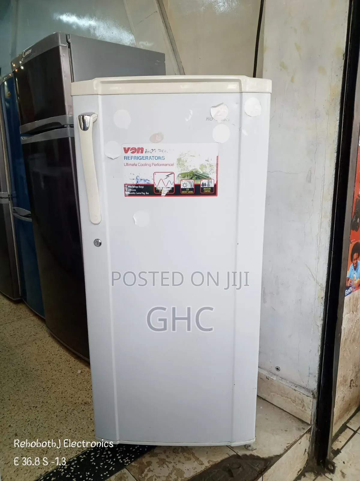 Von Single Door Fridge (Used)