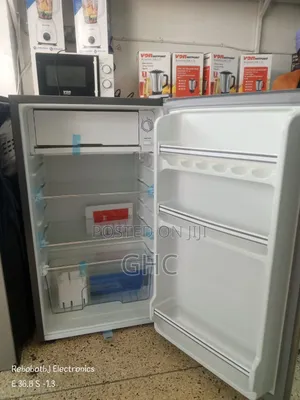 Gray Single Door Fridge