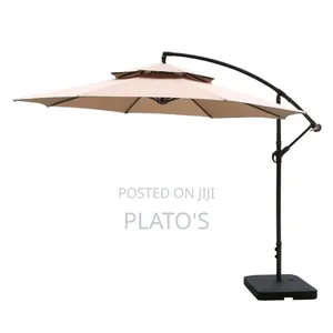 Outdoor Umbrella Big Size Garden Parasols Outdoor Table Chair