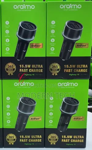 Oraimo Highway 15 15.5w Ultra Fast Car Charger