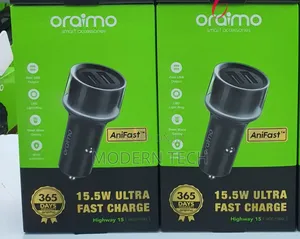 Oraimo Highway 15 15w Fast Charging Car Adapter