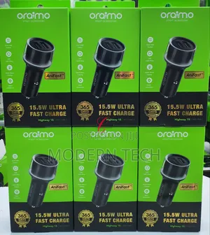 Oraimo Highway 15 Universal Car Charger – Charge 2 Devices