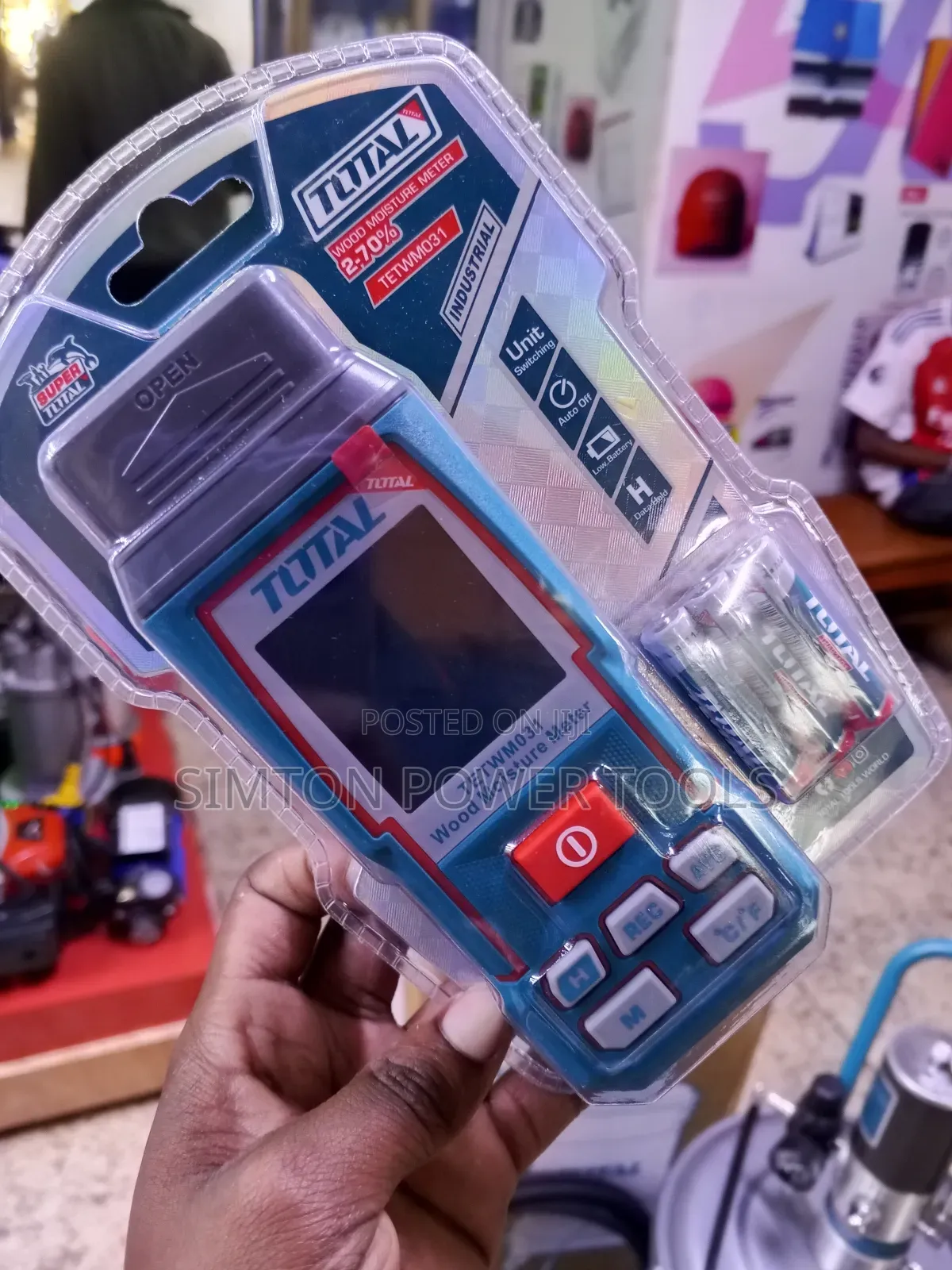 Total Wood Moisture Meter