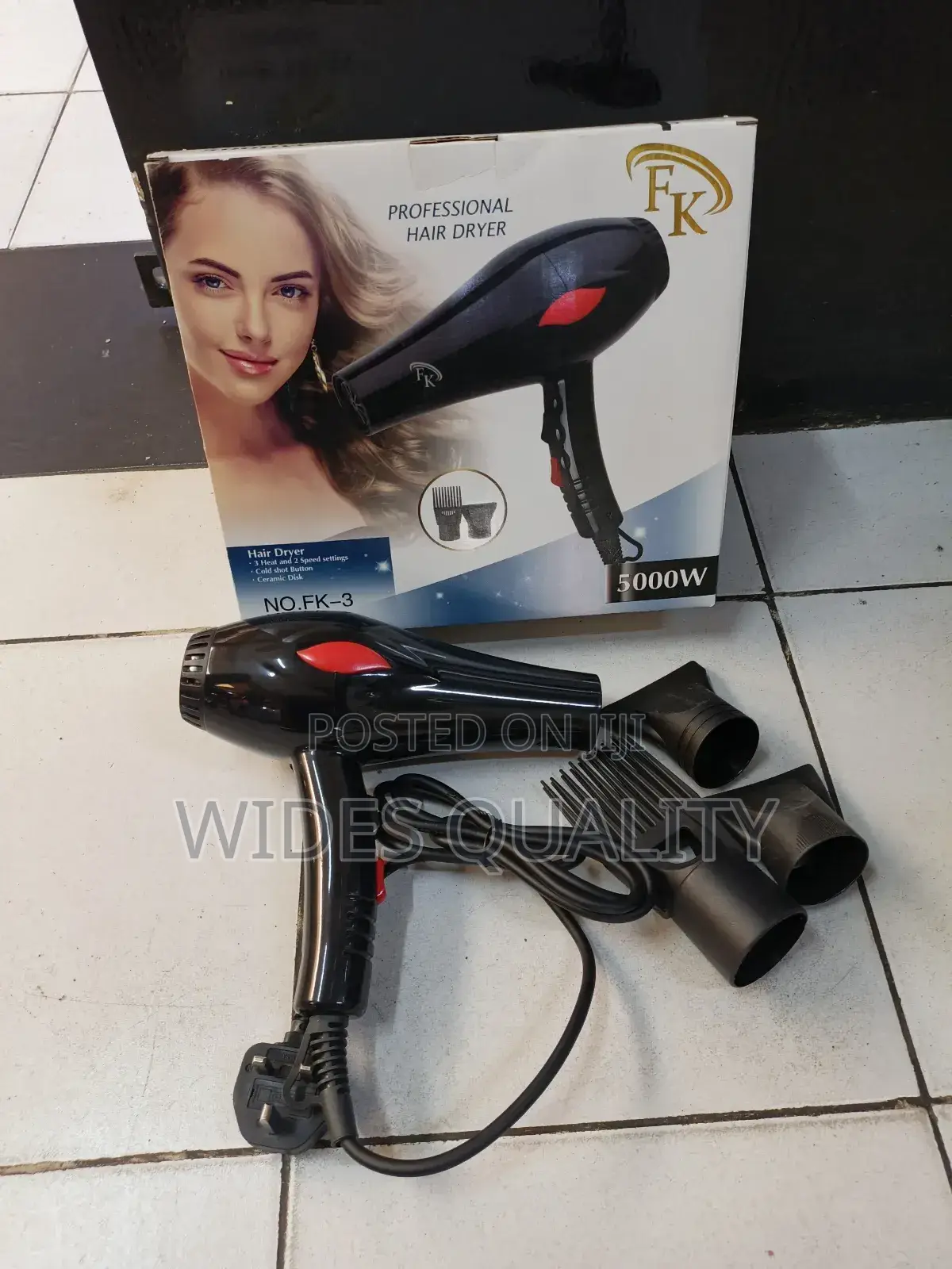 Professional Hair Dryer. 5000 Watts