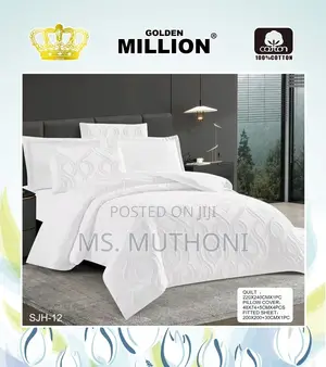 Premium 6pcs King Size (6*6) Cotton Duvet Cover Set