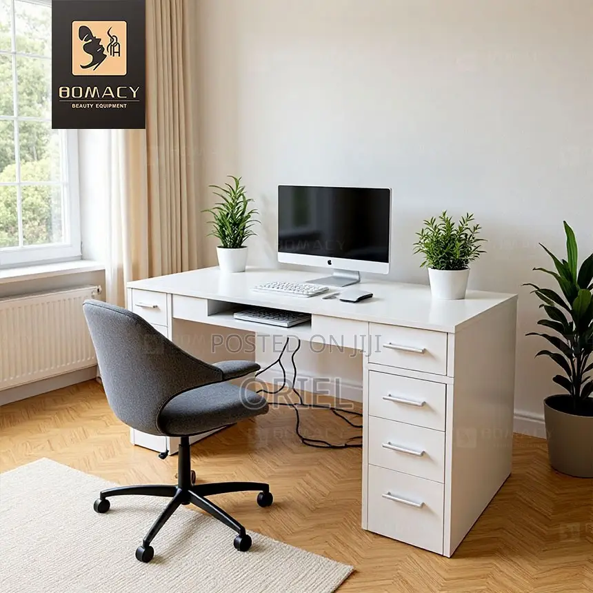 Study Tables; Storage-Integrated Home Computer Desk