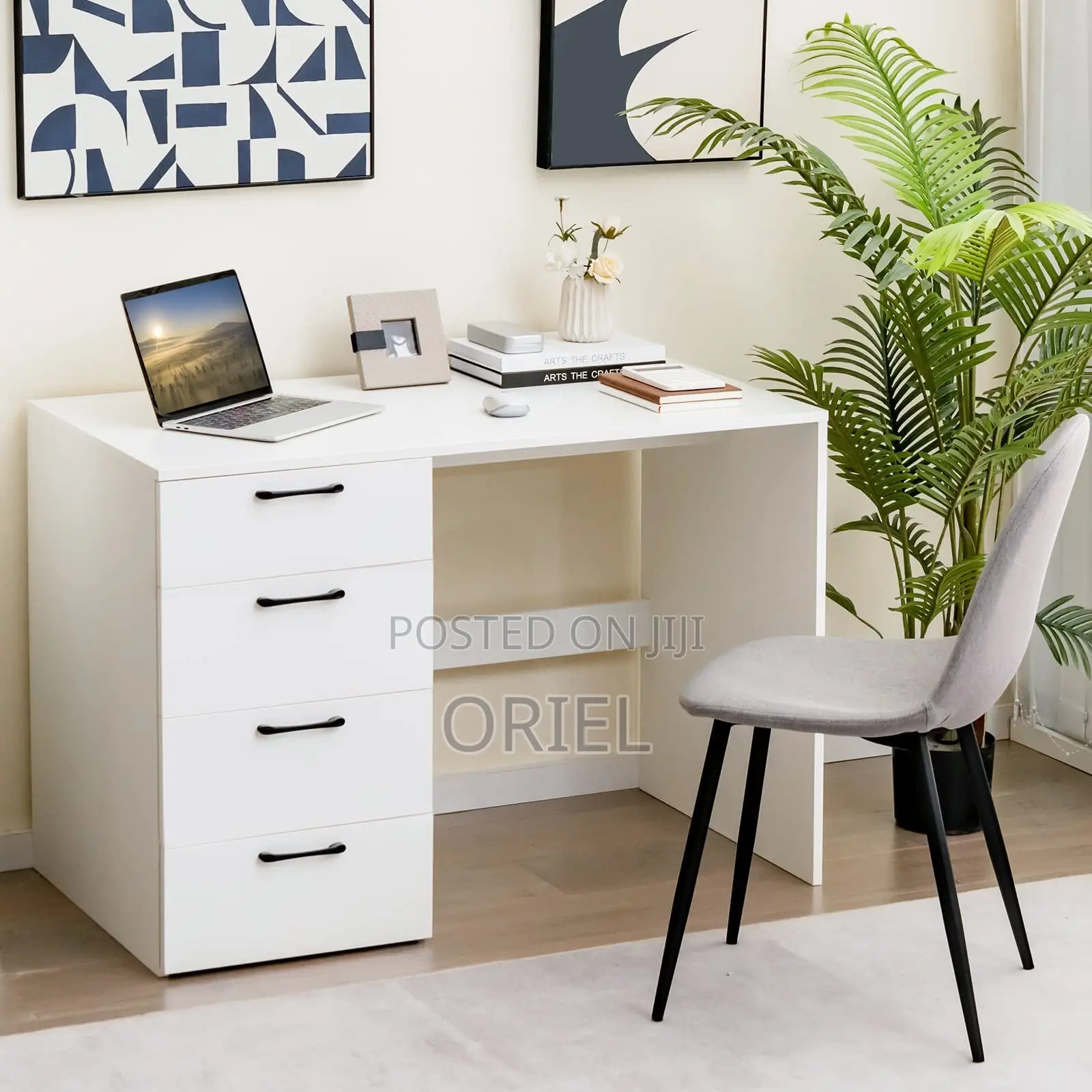 Study Tables; Storage-Integrated Home Computer Desk