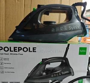 Syinix Syinix, Steam Iron Polepole With Non-Stick Coating, Powerful
