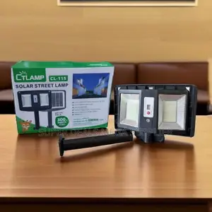 Ctlamp 300 Watts Solar Street Light High Quality Body Construction