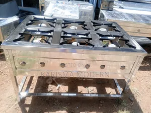 6 Burner Gas Cooker Commercial