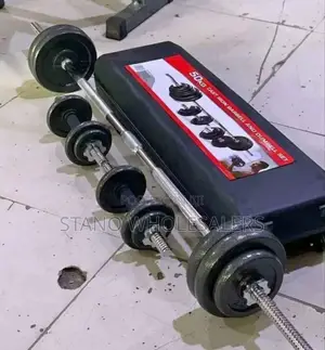 50 KGS Chrome Dumbbells With a Case D78)