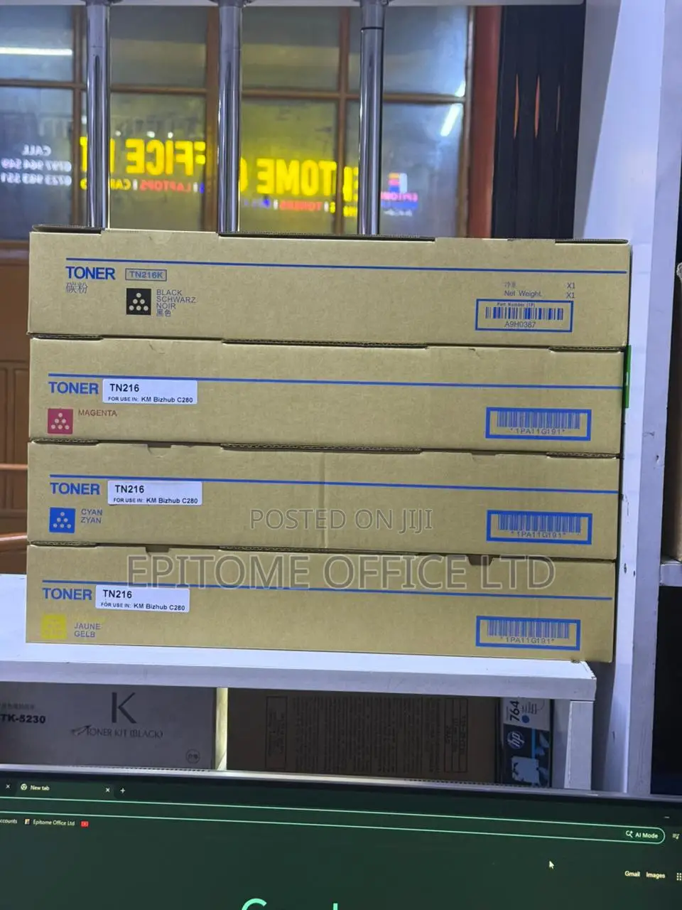 High-Yield Konica Minolta Tn-216 Toners