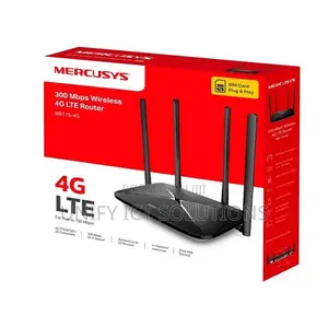 Mercusys 300 MBPS Wireless N 4g Lte Router - Tl-Mb115-4g