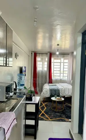 New Studio Airbnb Kasarani Seasons | Furnished Balcony |