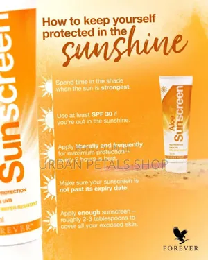 Forever Aloe Sunscreen - High Protection SPF (Very Water Resistant)