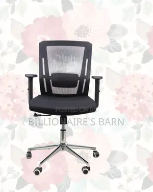 Black Origin Mesh Chair | Firm Support With a Soft Landing Seat