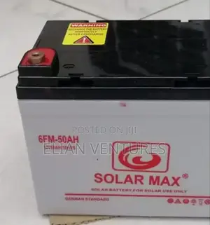 New Brand 50 Ah Solarmax Battery