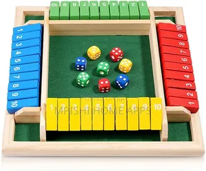 Shut the Box Dice Board Game