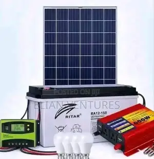 New Brand 300 Watts Complete Solar Kit