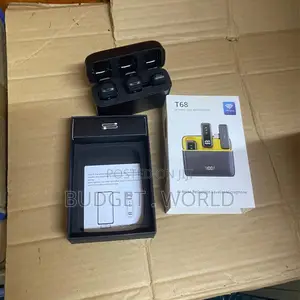 T68 Mini Wireless Lavalier Microphone for Mobile