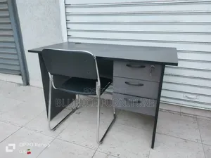 Working Desk With Leather Cfa Chair