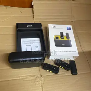 T68 Mini Wireless Mic for Podcasts