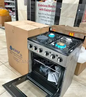 3 Gas +16 Electric Nunix 60* Free Standing Cooker