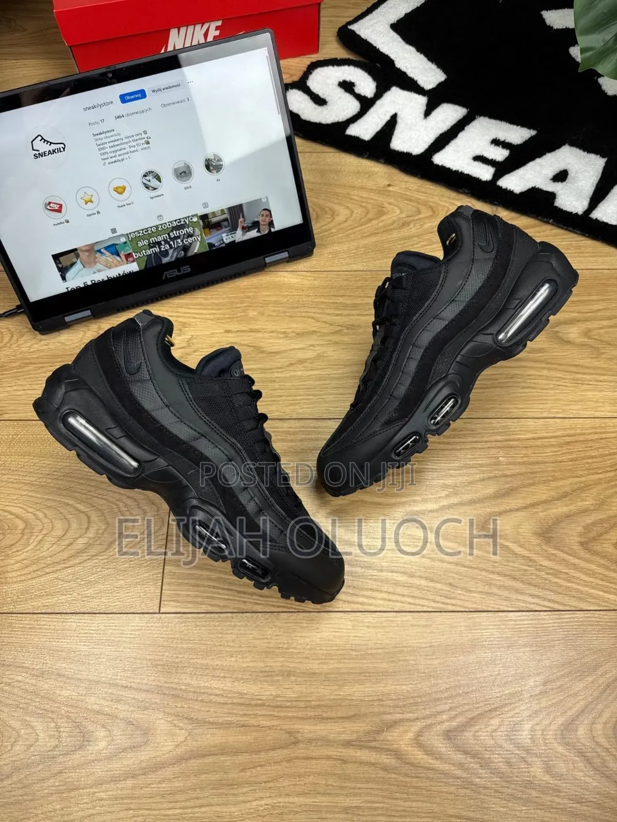Nike Air Max 95 Essential Triple Black