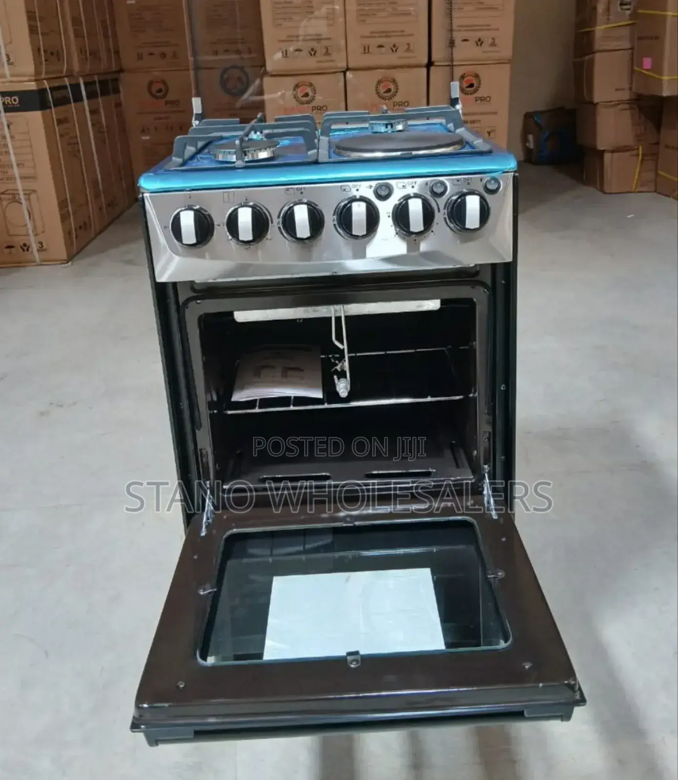 Auto Ignition 3 Gas 1 Electric Smartpro Gas Cooker