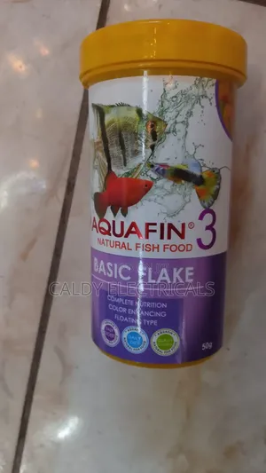 50g Aquafin Basic Flake Fish Food Jt5r